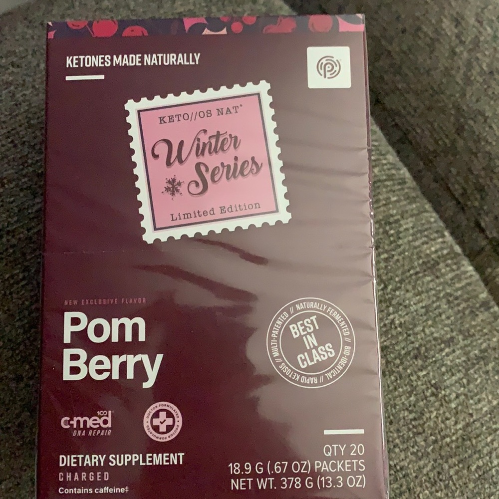BNIB Pruvit NAT Limited Edition Pom Berry